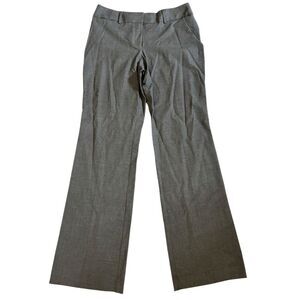 LOFT Women's Gray Flare Leg Julie Trouser Pants Size 10‎ TALL Casual